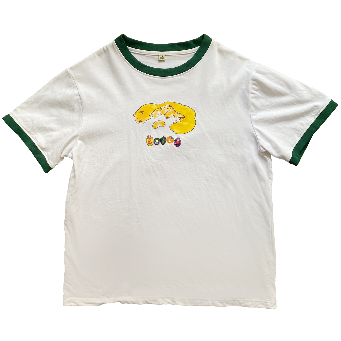 ORANGE DOG RINGER TEE