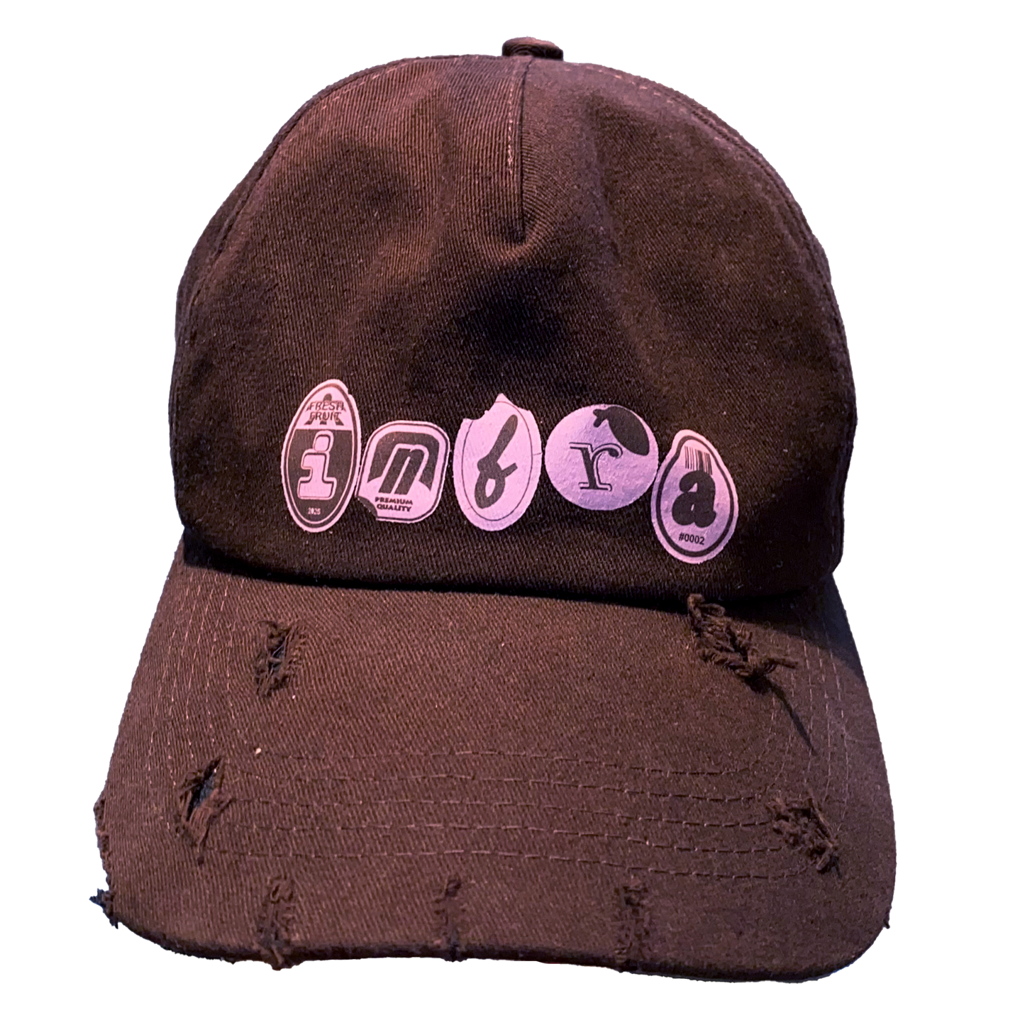 FRUIT STICKER HAT