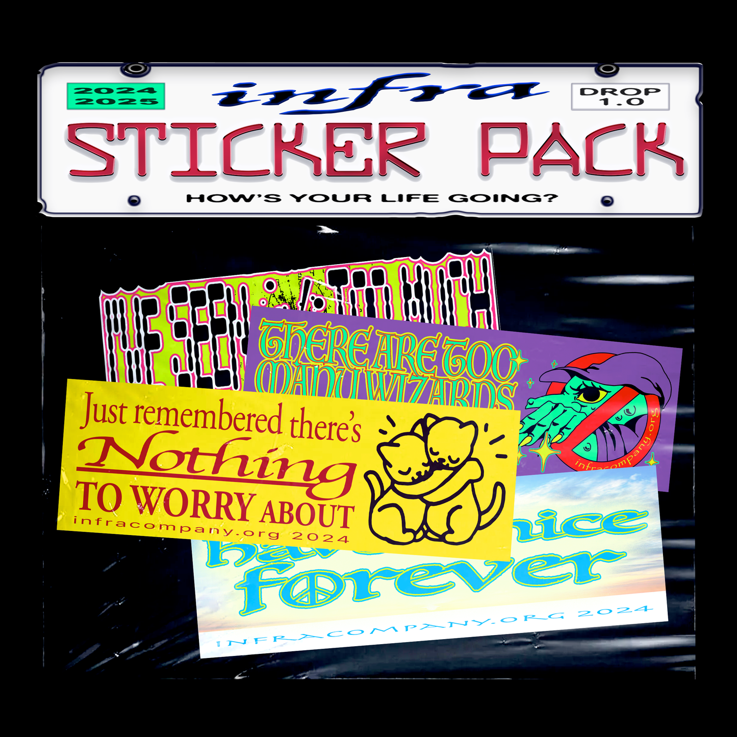 INFRA STICKER PACK #1